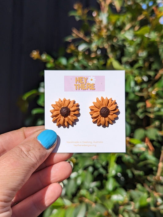 Sunflower Studs