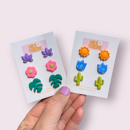 Floral Stud Packs